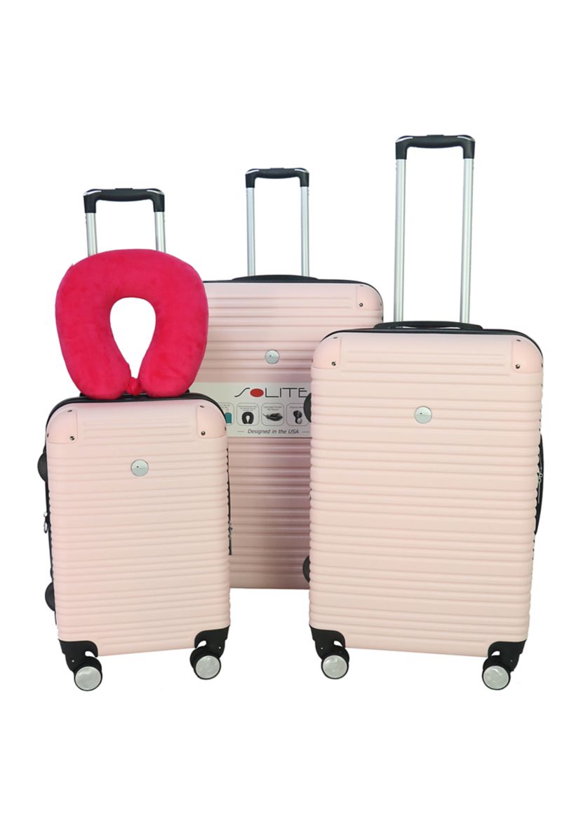 Savoie Expandable Upright Spinner and Adult Neck Pillow 4-Piece Set