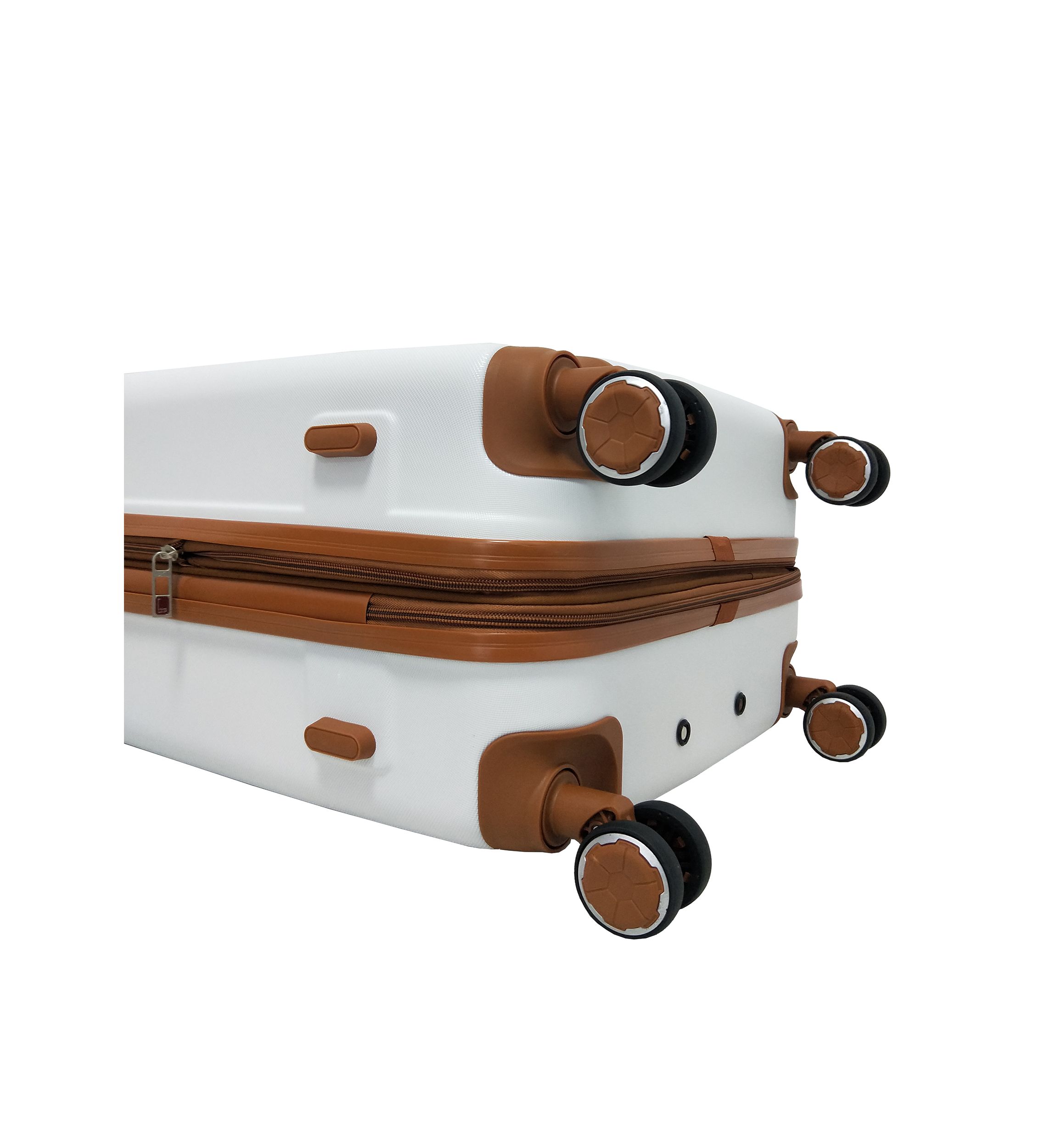 Harlow Expandable Spinner Upright Luggage Set with 2 Packing Cubes