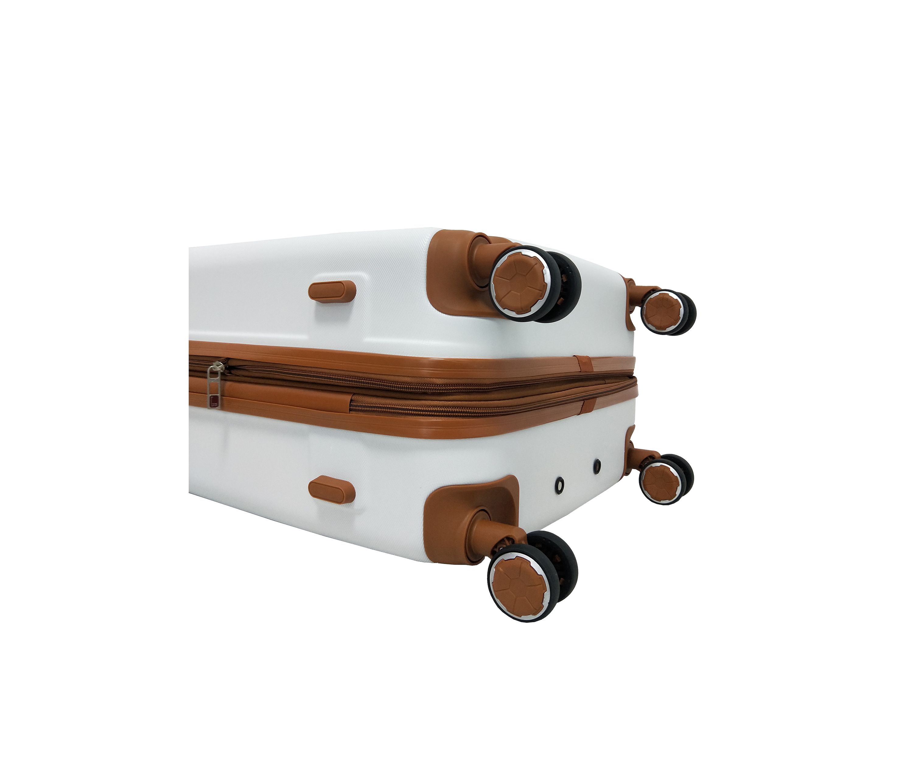 Harlow Expandable Spinner Upright Luggage Set with 2 Packing Cubes