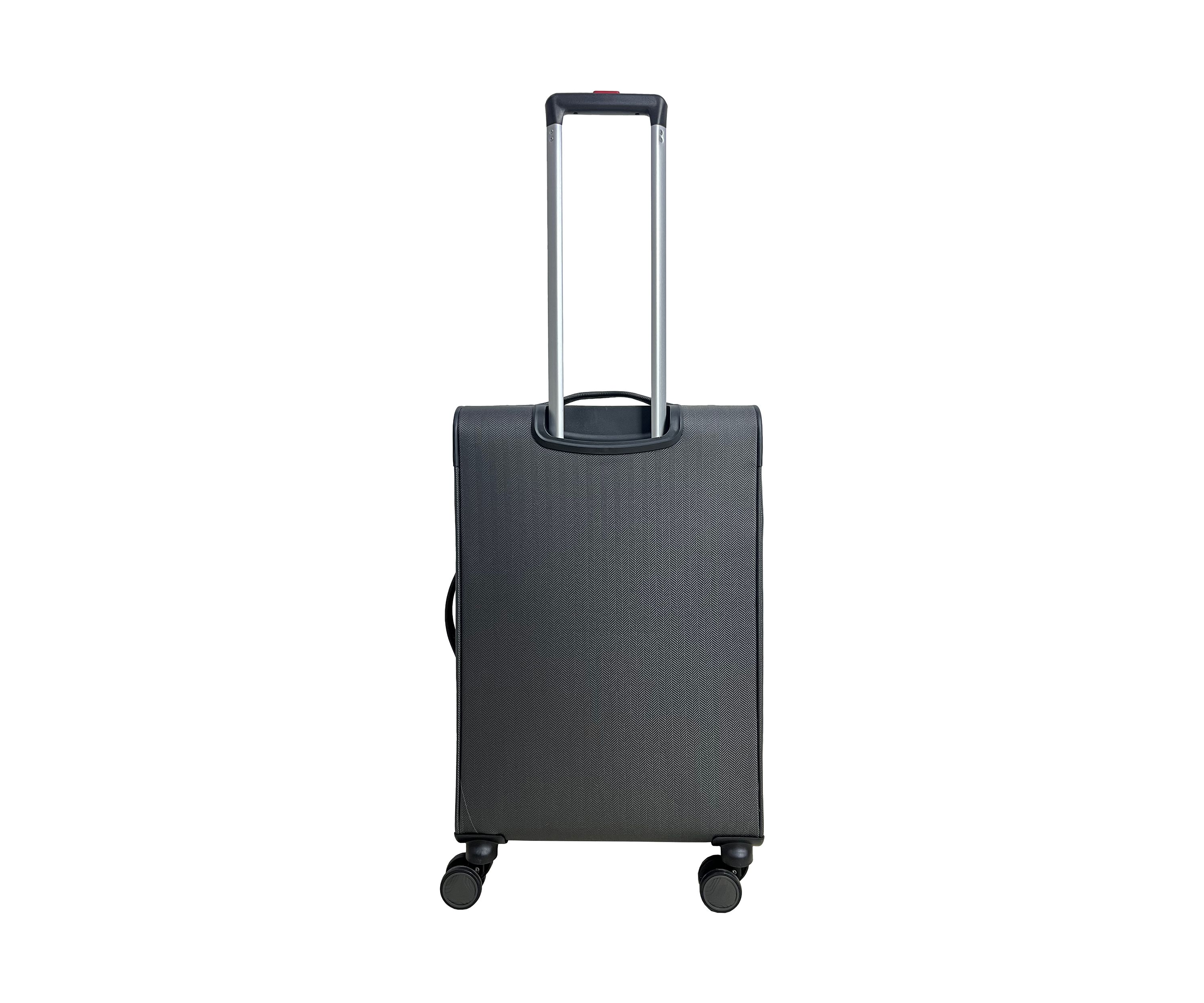 Ashton Gray Expandable Spinner Upright Luggage