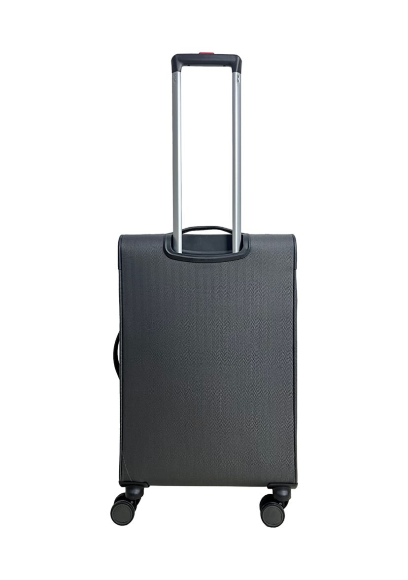 Ashton Gray Expandable Spinner Upright Luggage