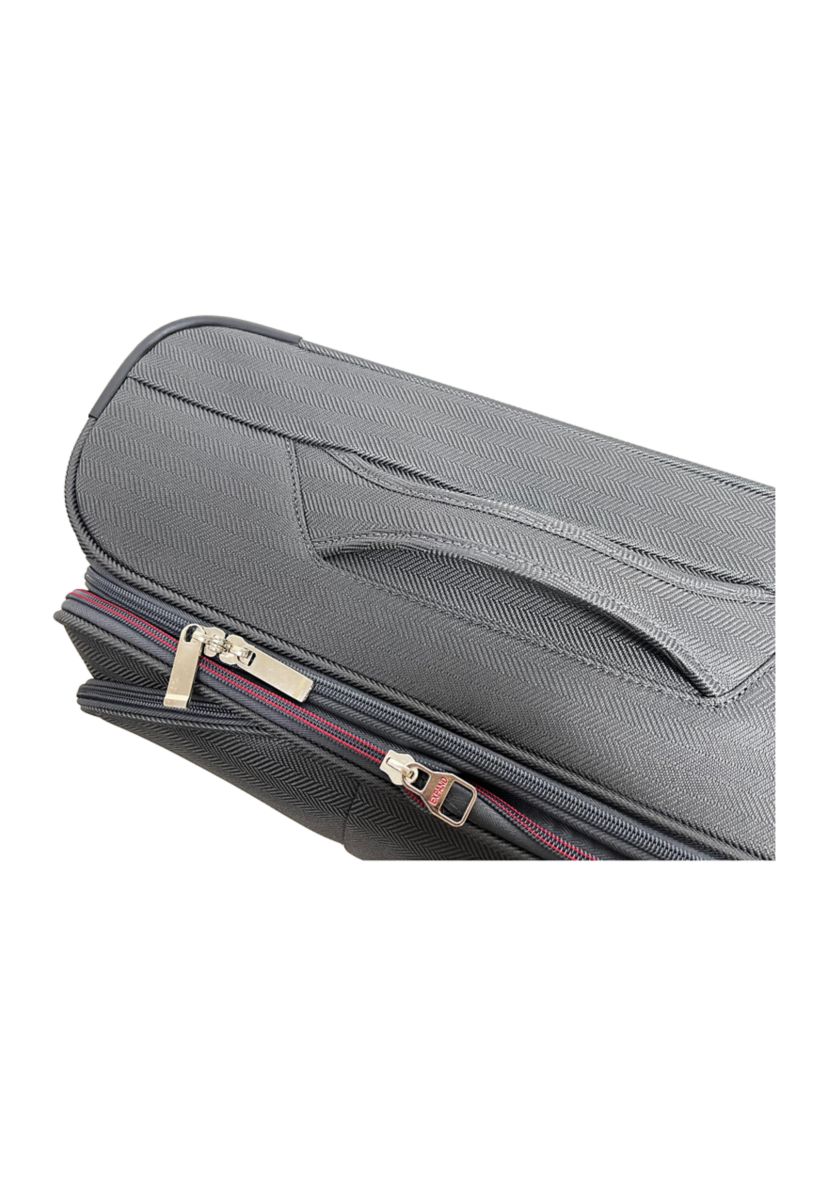 Ashton Gray Expandable Spinner Upright Luggage