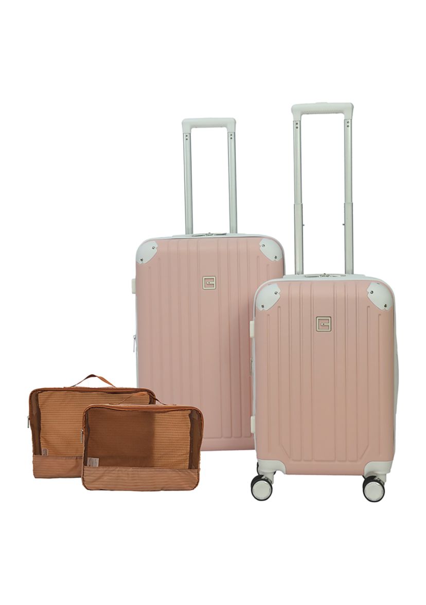 はるページ　SCO-53/CC SOLITE Harlow Expandable Spinner Upright Luggage Set with 2