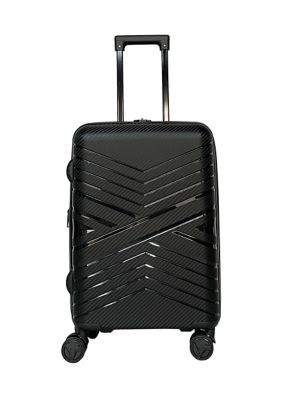 SOLITE Harper Carry-On Hardside Spinner Suitcase - 22'', Black, 22 in