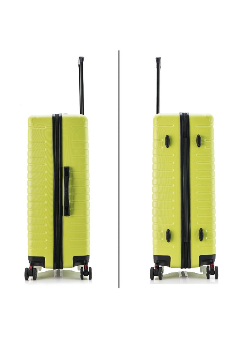 Deep lightweight hardside spinner 3 piece luggage set  20,24, 28 inch