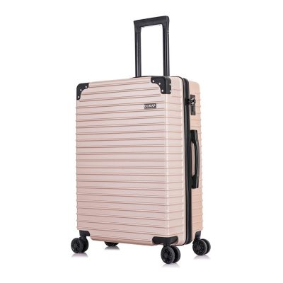 DUKAP Tour Lightweight Hardside luggage Medium 24'', Champagne