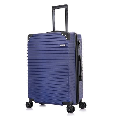 DUKAP Tour Lightweight Hardside luggage Medium 24'', Blue