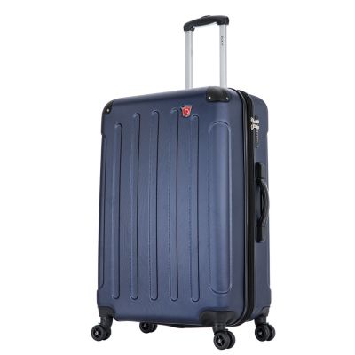 DUKAP Intely Hardside Spinner 28'' inch with Integrated Digital Weight Scale, Blue