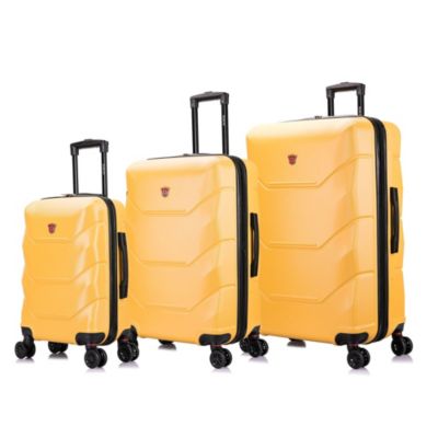 Basics Hardside Spinner Luggage 3-Piece Set Orange