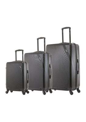 Nonstop New York 3 Piece Set (20 24 28) 4-Wheel Luggage Set + 2 Packing Cubes, Teal