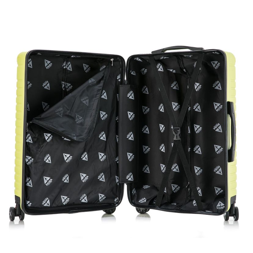Deep lightweight hardside spinner 20 inch carry-on
