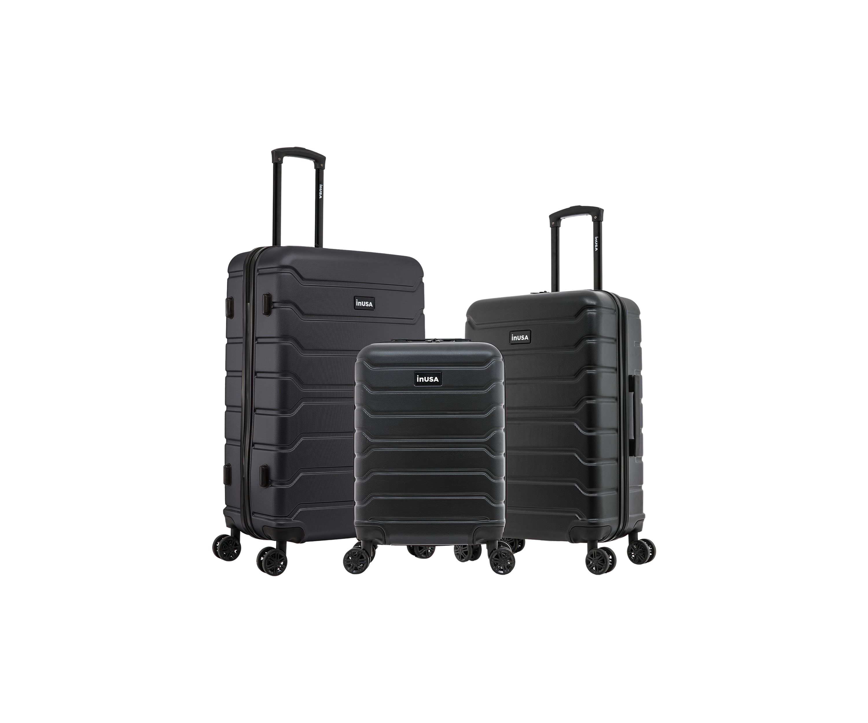 Trend lightweight hardside spinner 3 piece luggage set  20,24, 28 inch
