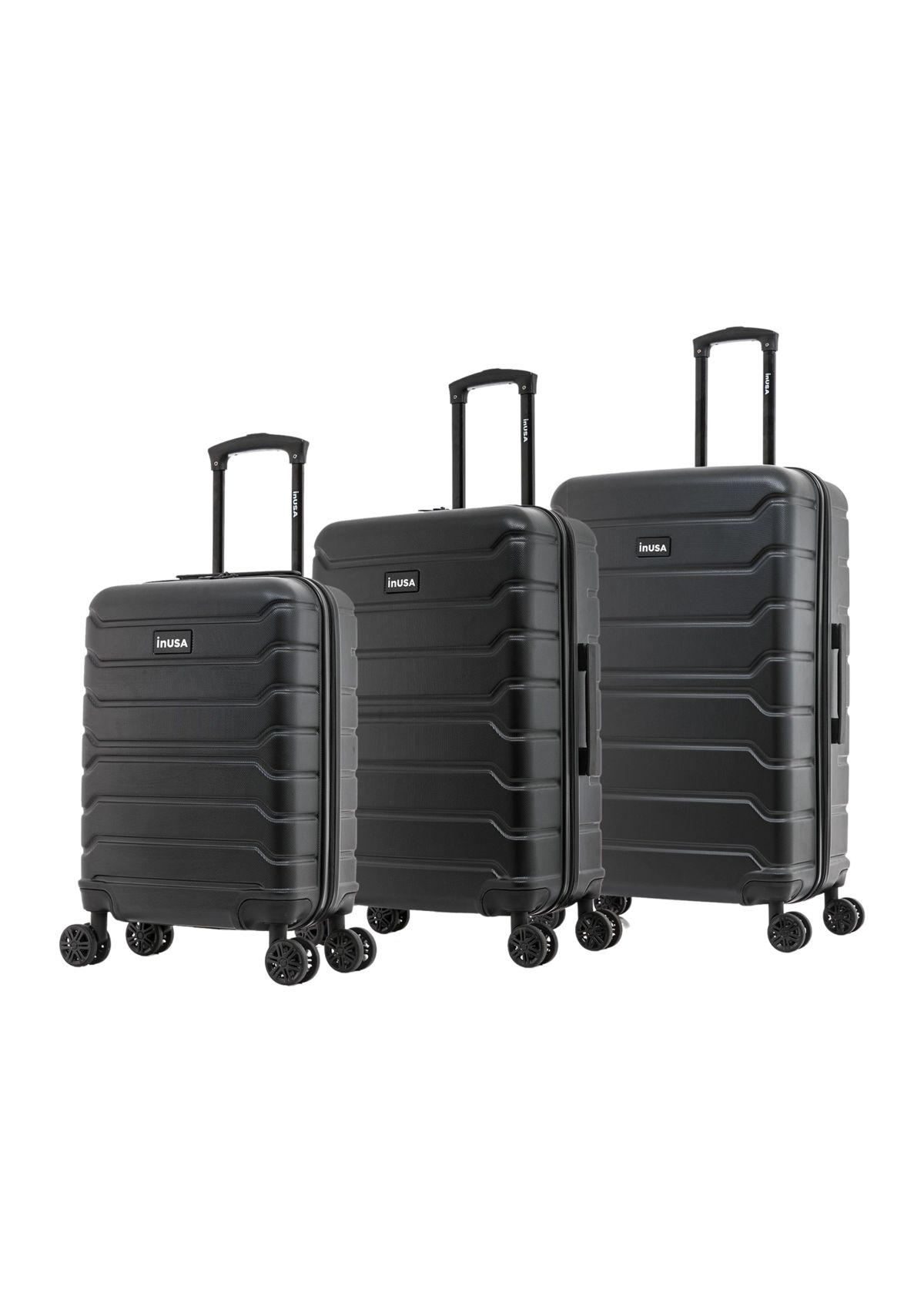 Trend lightweight hardside spinner 3 piece luggage set  20,24, 28 inch