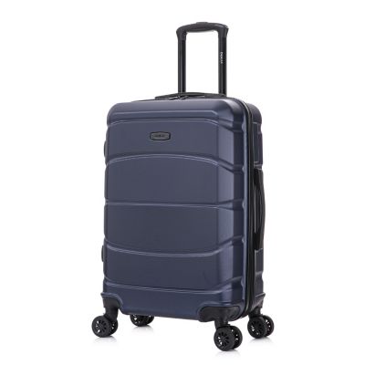 DUKAP Sense Lightweight Hardside Spinner Luggage 24", Blue