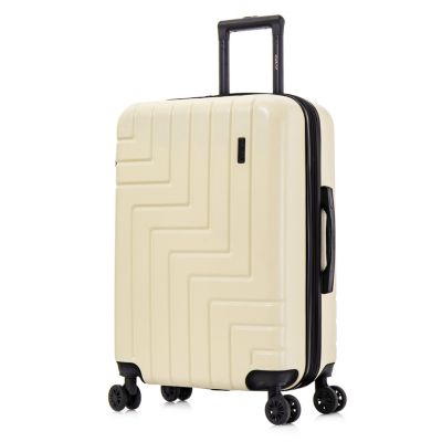 DUKAP Zahav Lightweight Hardside Spinner Luggage 24", Sand