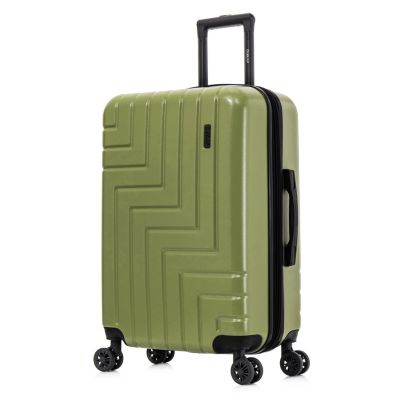 DUKAP Zahav Lightweight Hardside Spinner Luggage 24", Green