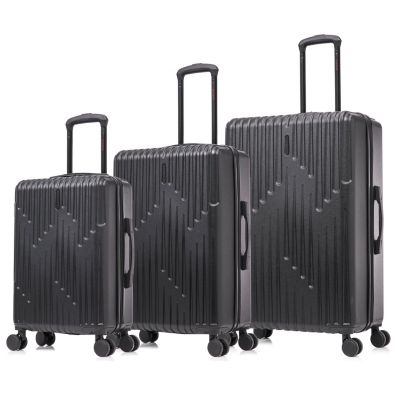 InUSA Drip lightweight hardside spinner 3 Piece Luggage Set  20"/24"/28"