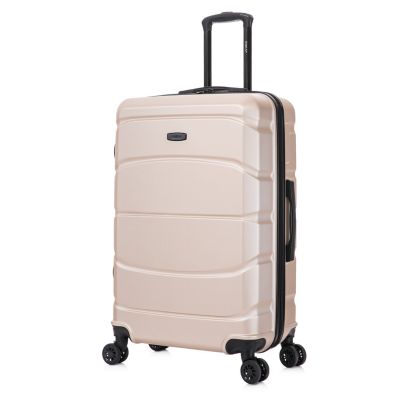 DUKAP Sense Lightweight Hardside Spinner Luggage 28", Champagne
