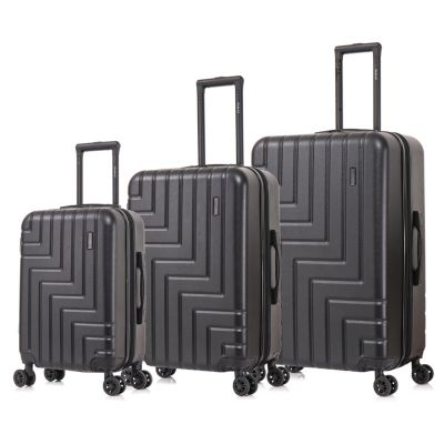 DUKAP DUKAP Zahav Lightweight Hardside Spinner 3 Piece Luggage Set
