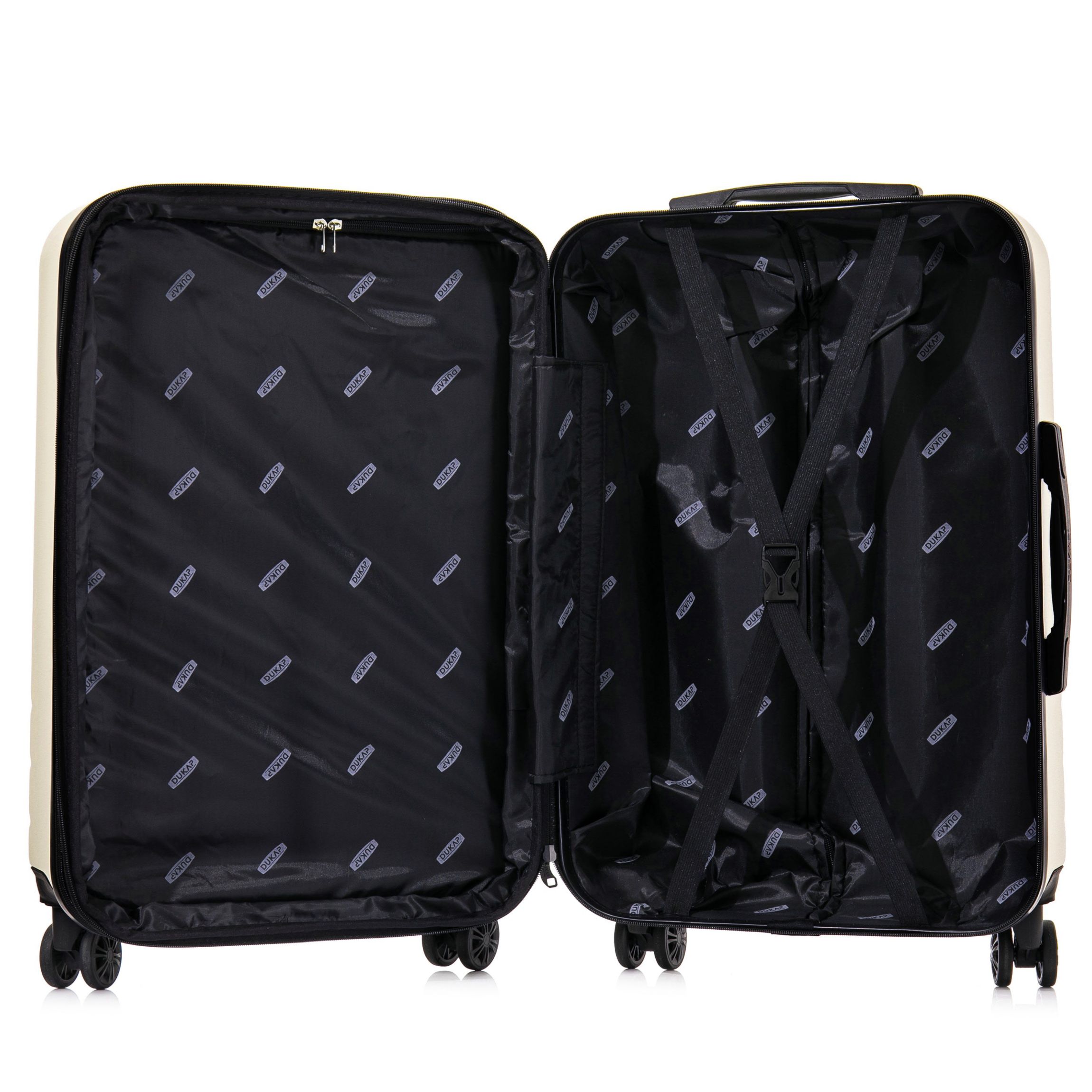 DUKAP Zahav Lightweight Hardside Spinner 3 Piece Luggage Set  20"/24"/28"