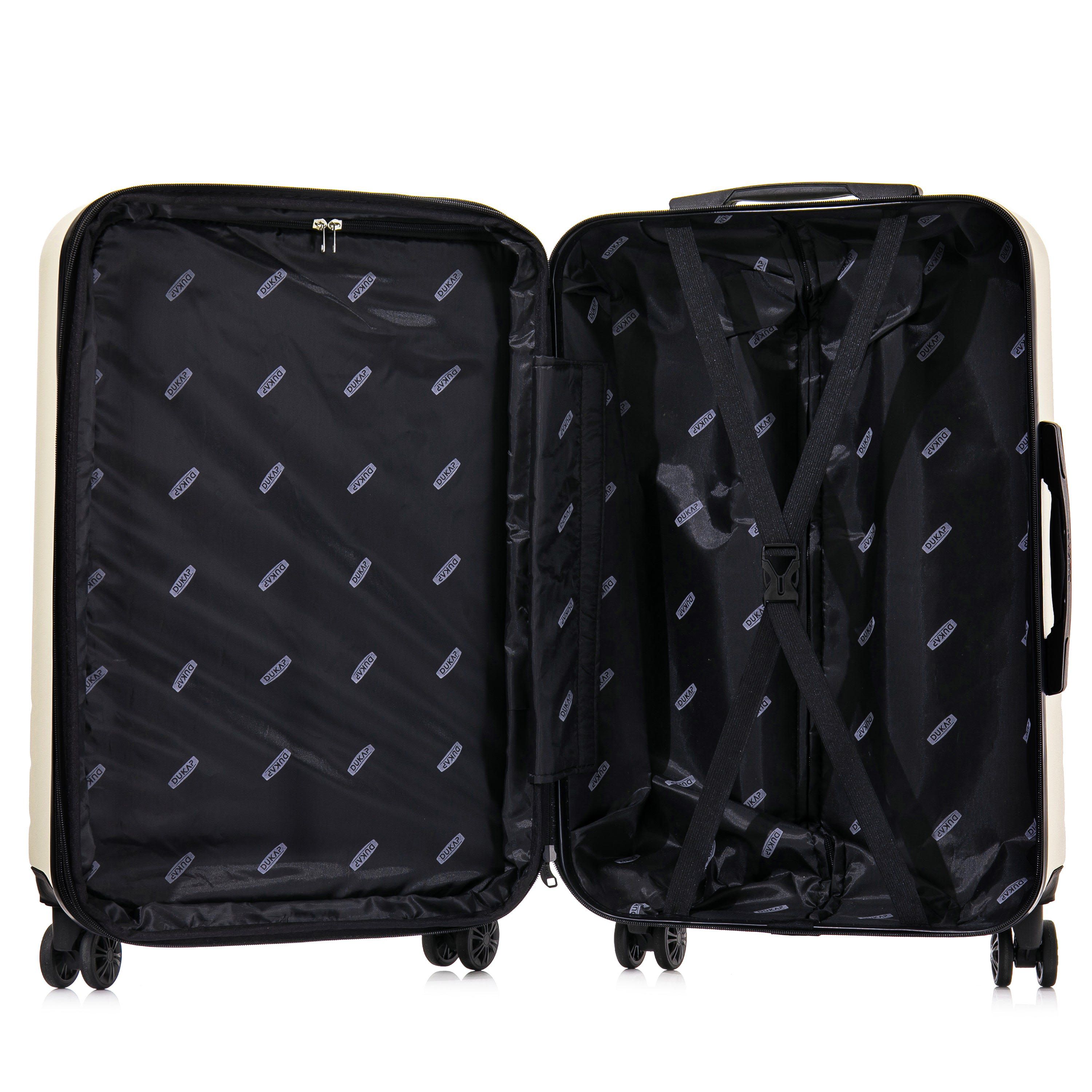 DUKAP Zahav Lightweight Hardside Spinner 3 Piece Luggage Set  20"/24"/28"