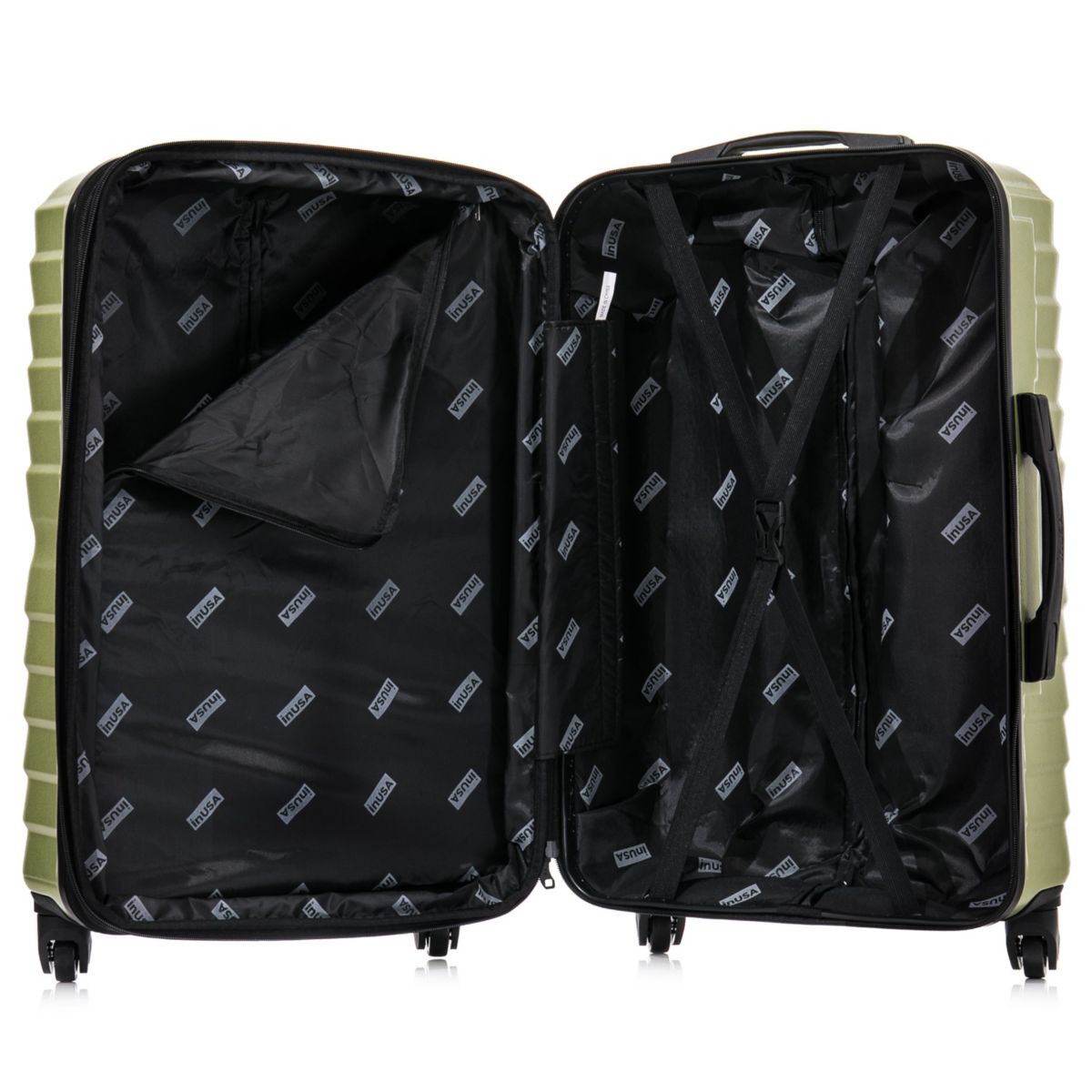 InUSA Aurum lightweight hardside spinner luggage 20" carry-on