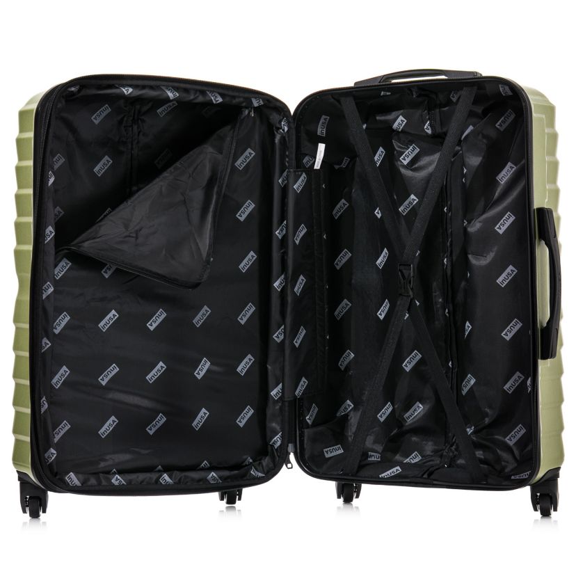 InUSA Aurum lightweight hardside spinner luggage 20" carry-on