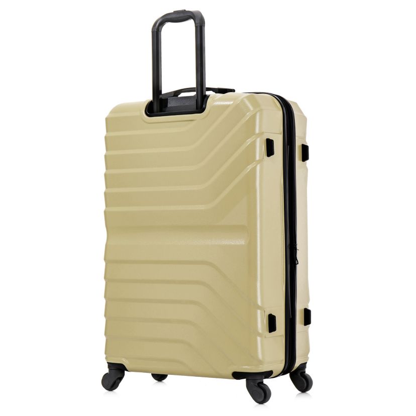 InUSA Aurum lightweight hardside spinner 3 Piece Luggage Set  20"/24"/28"