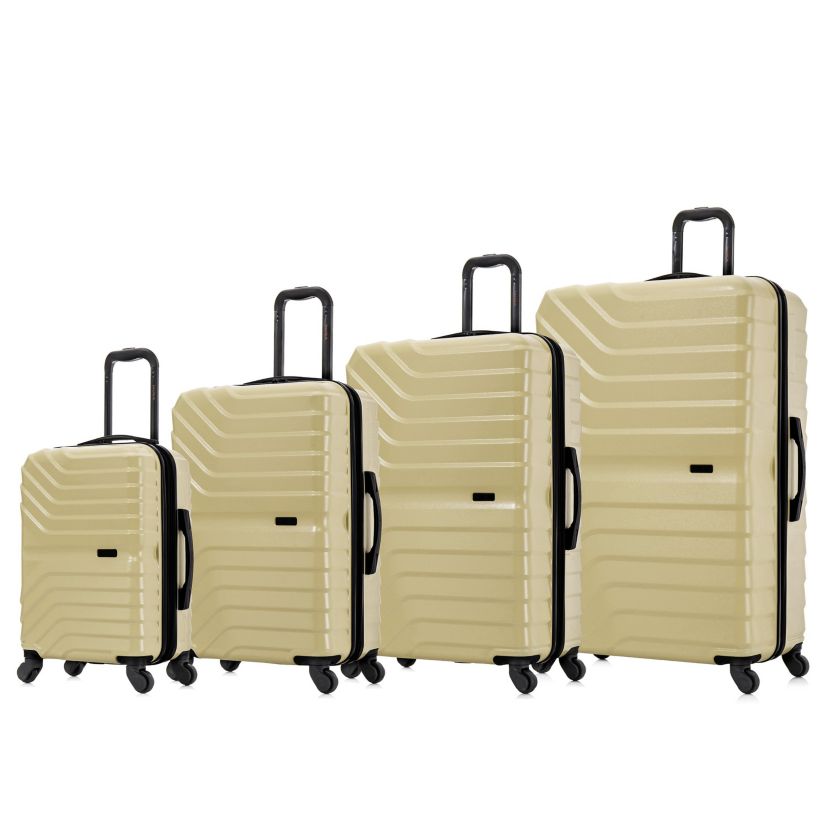 InUSA Aurum lightweight hardside spinner 4 Piece Luggage Set  20"/24"/28"/32