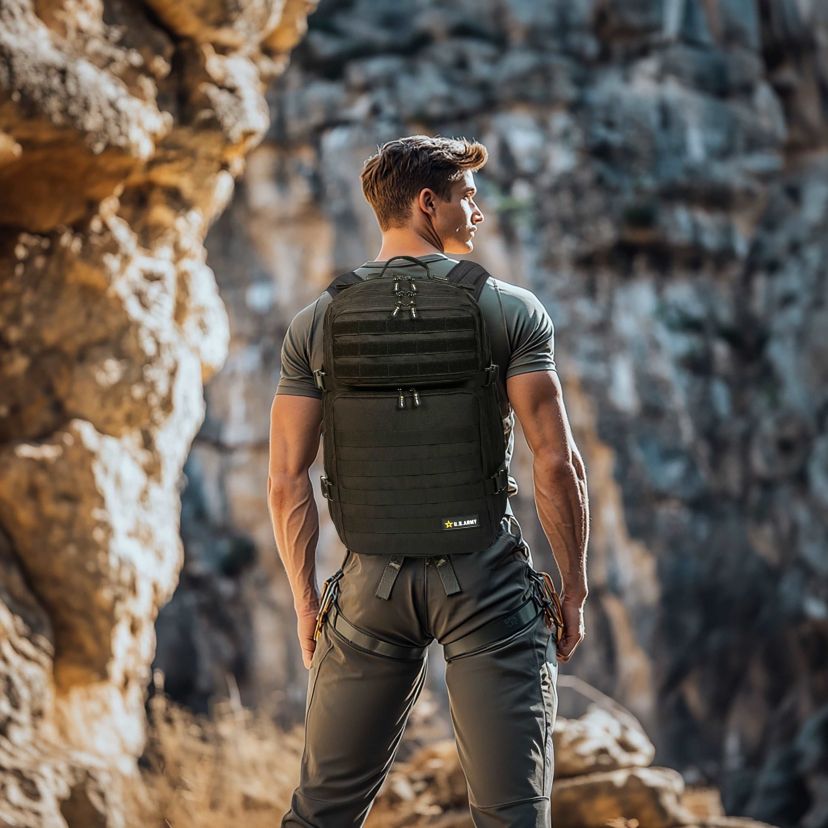 U.S. Army ASSAULT High Performance Tactical Backpack Black