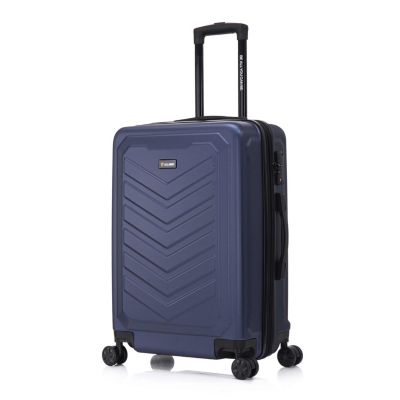 US Army U.S. ARMY FOX PRO 24'' Expandable Medium Suitcase with TSA Lock Olive Drab, Navy Blue