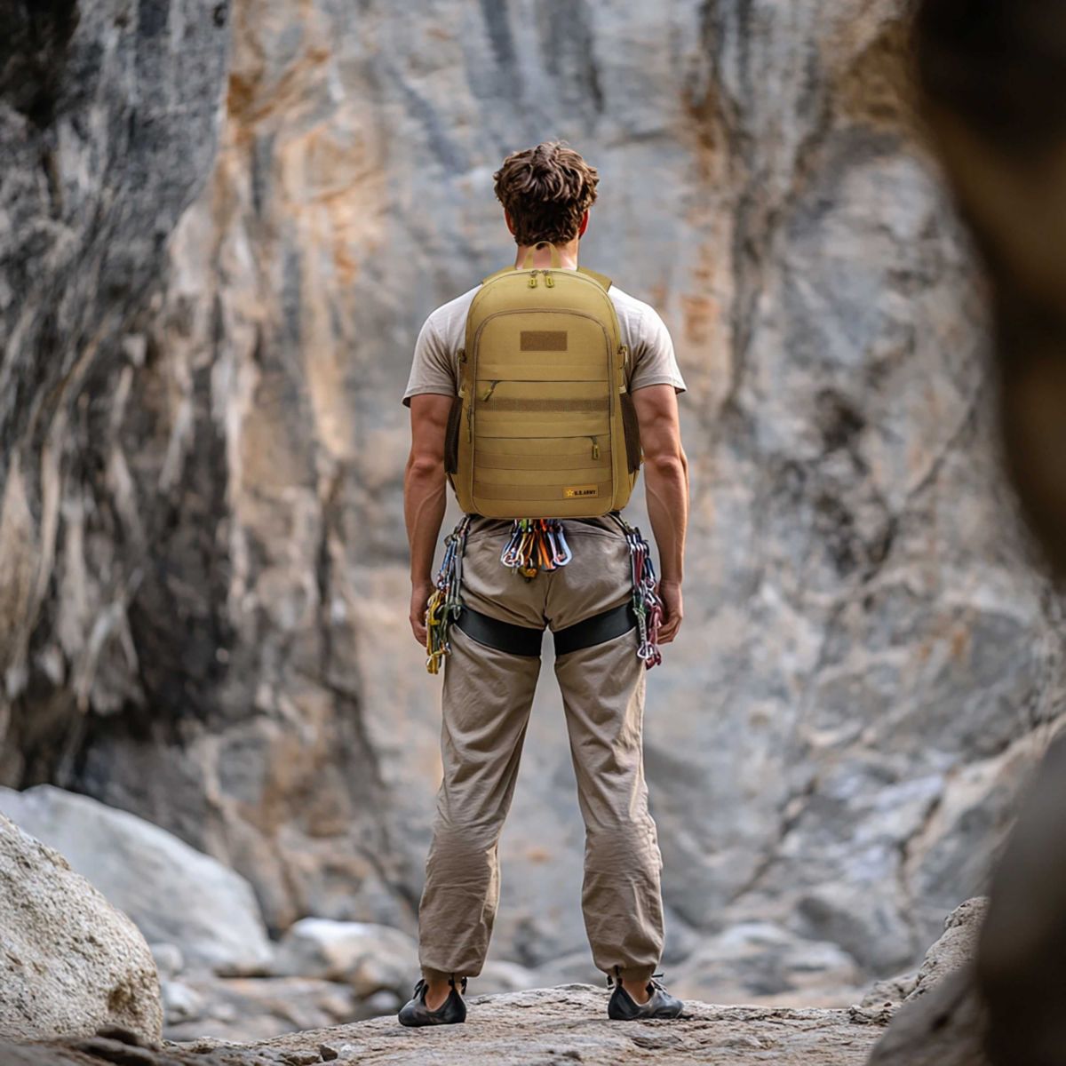 U.S. Army YANKEE Tactical Laptop Backpack Black