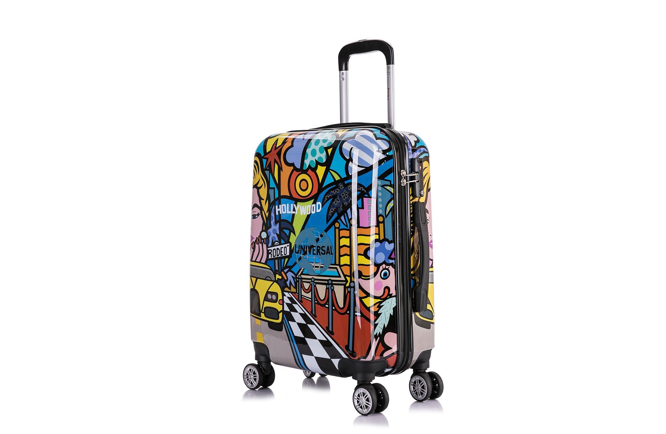 Prints Lightweight Hardside Spinner 20 inch Carry-on