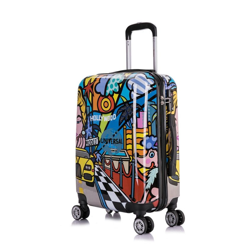 Prints Lightweight Hardside Spinner 20 inch Carry-on
