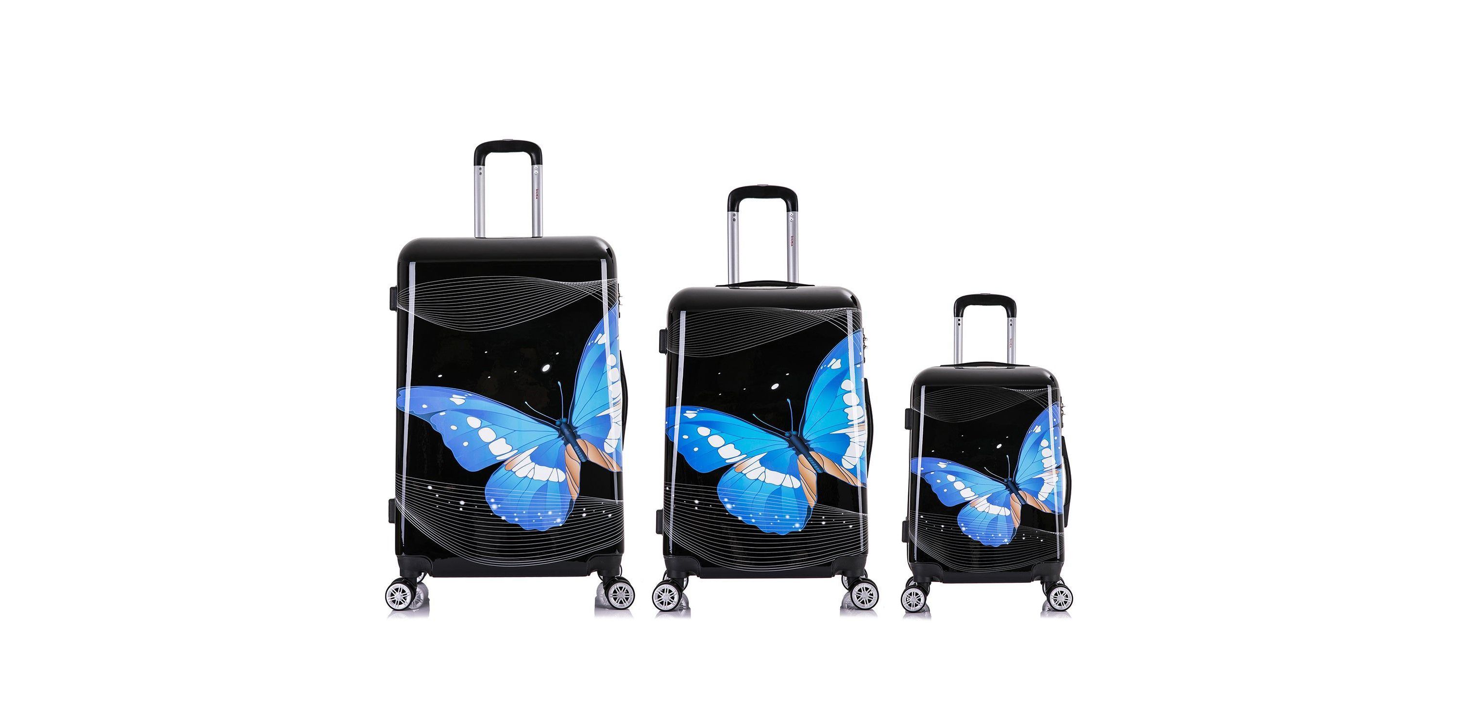 Prints Lightweight Hardside Spinner 3 Piece Set 20,24,28 inch