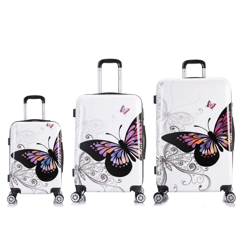 Prints Lightweight Hardside Spinner 3 Piece Set 20,24,28 inch