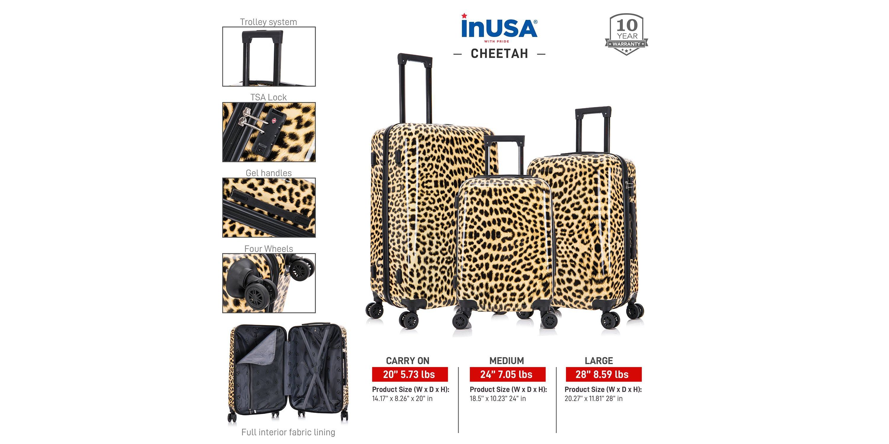 Prints Lightweight Hardside Spinner 3 Piece Set 20,24,28 inch