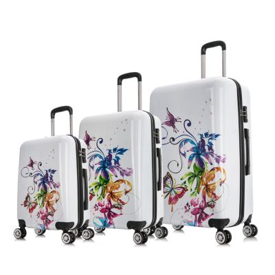 Queen's Crown Suitcase Getaway Travel Luggage Spinner Wheels