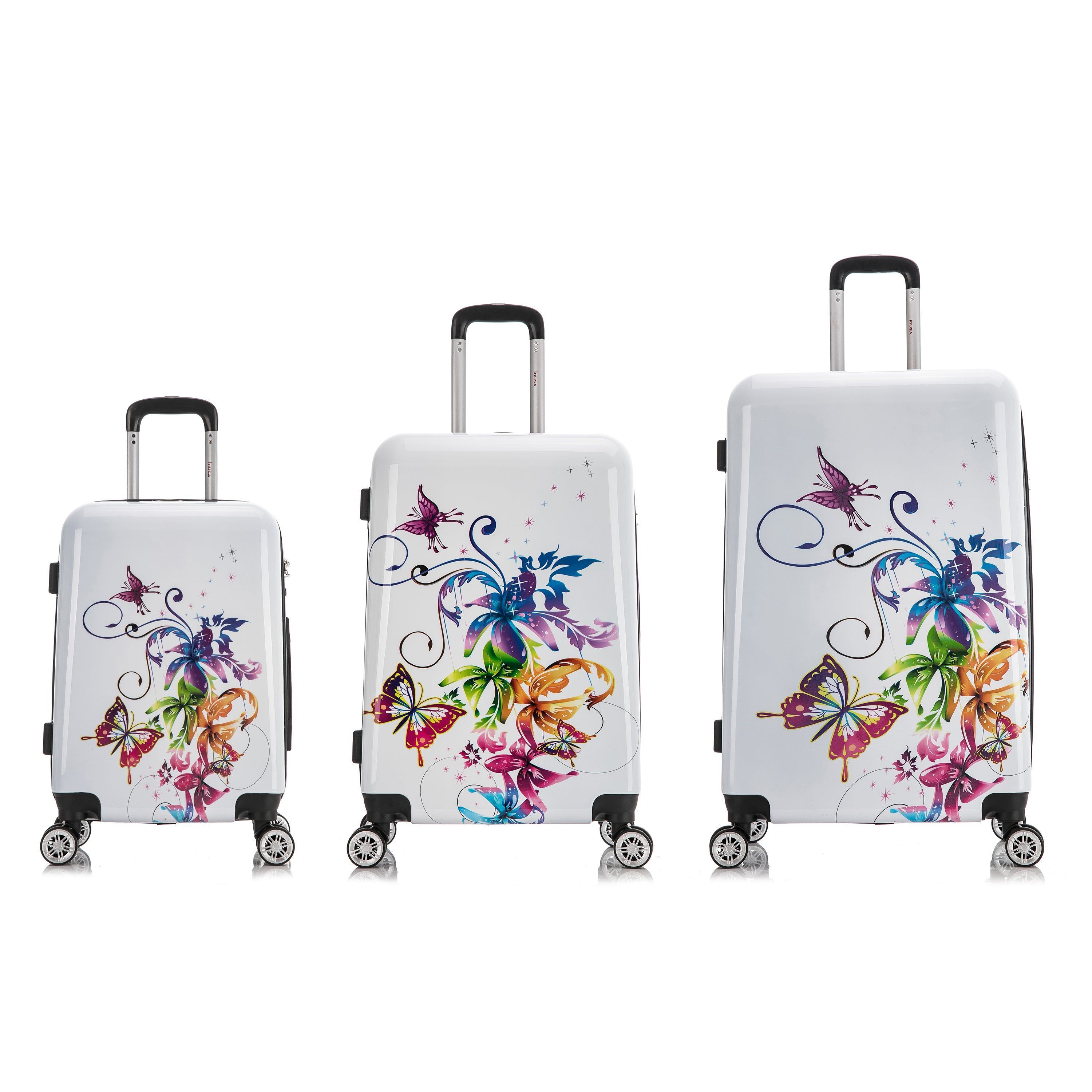Prints Lightweight Hardside Spinner 3 Piece Set 20,24,28 inch