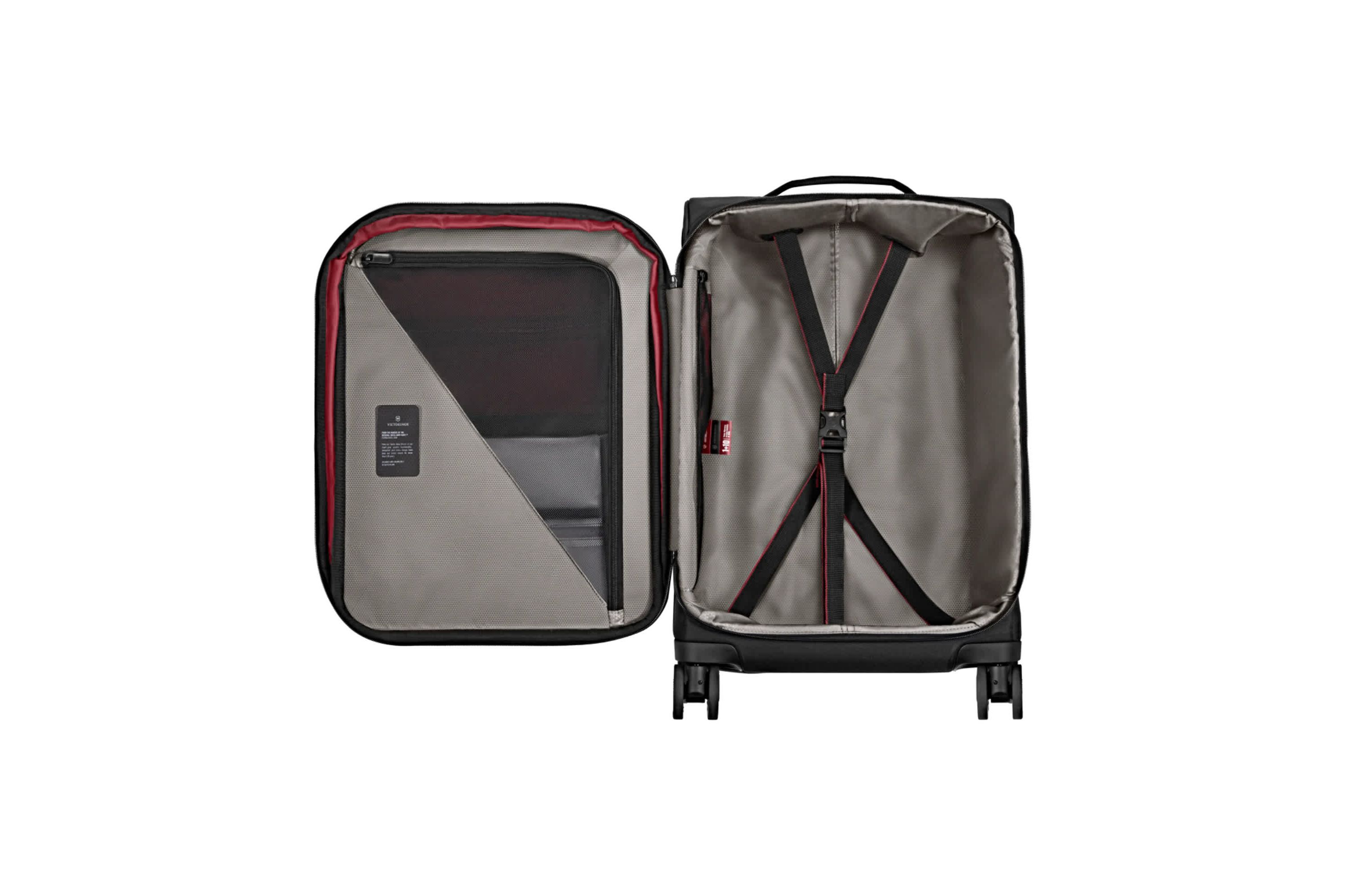 Crosslight Frequent Flyer Plus Softside Carry-On Black