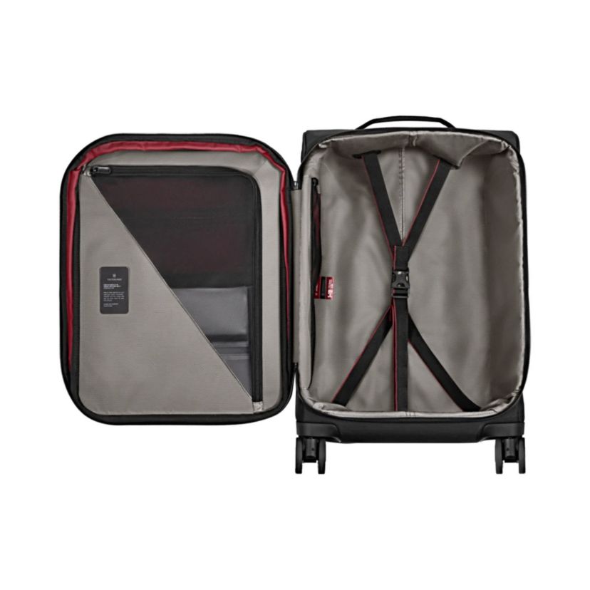 Crosslight Frequent Flyer Plus Softside Carry-On Black