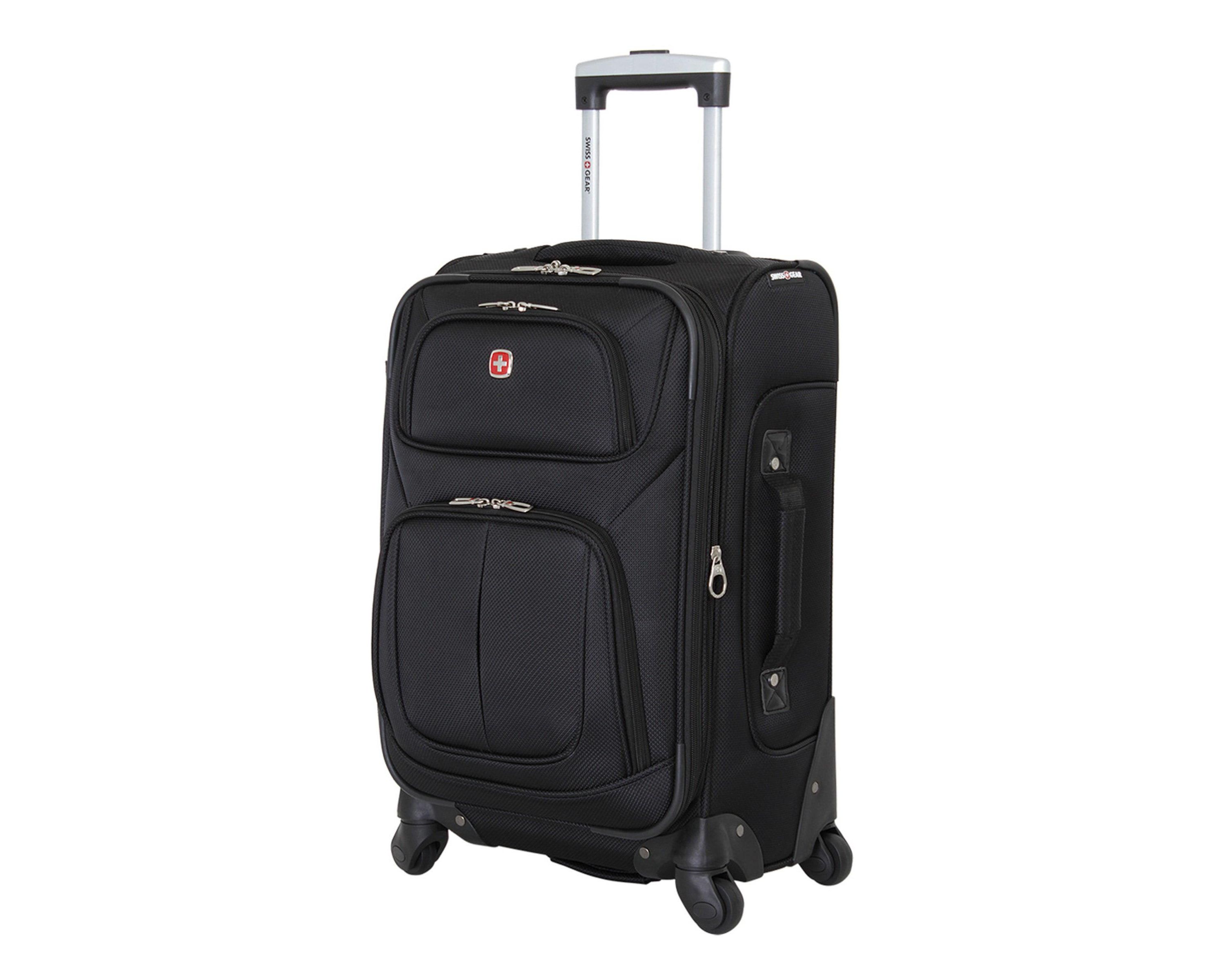 6283 21" Expandable CarryOn Spinner Black