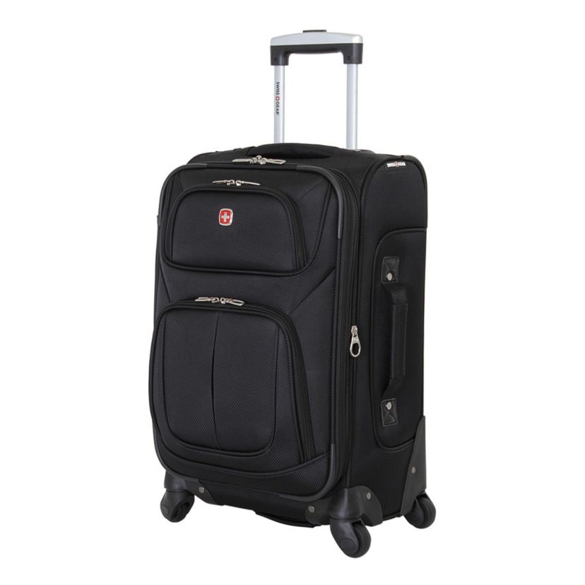 6283 21" Expandable CarryOn Spinner Black