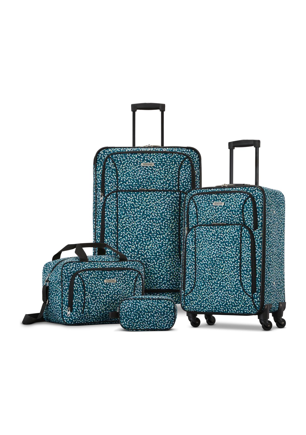 Family Traveler Spin 2.0 4 Piece Luggage Set