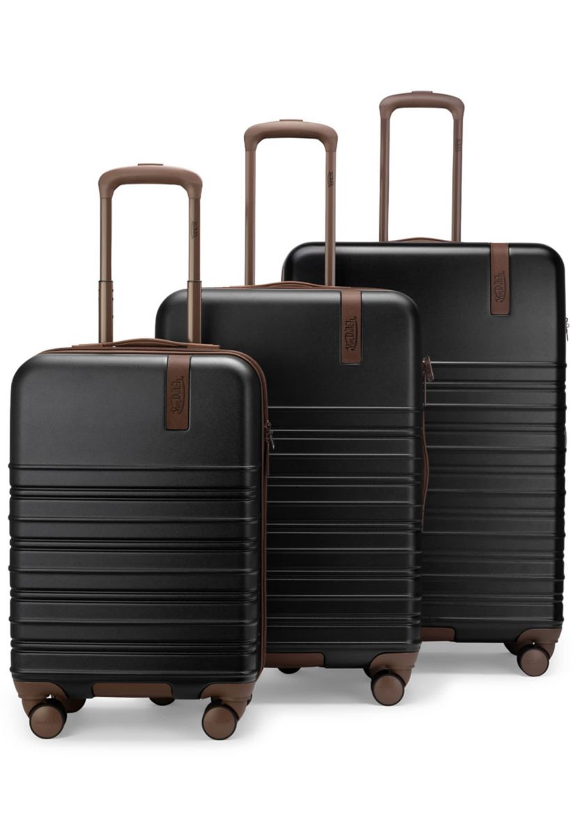 Von Dutch Von Dutch Retro Trek 3-Piece Expandable Hardside Spinner