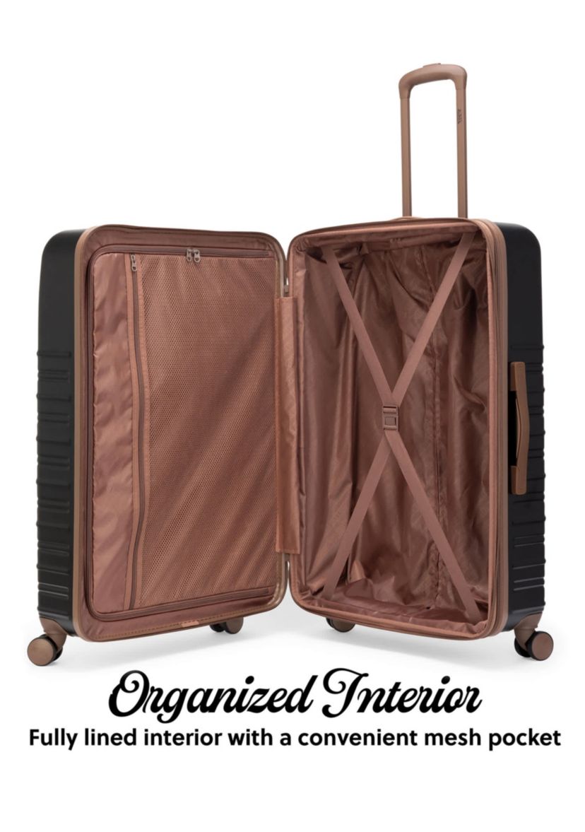 Von Dutch Retro Trek 3-Piece Expandable Hardside Spinner Luggage