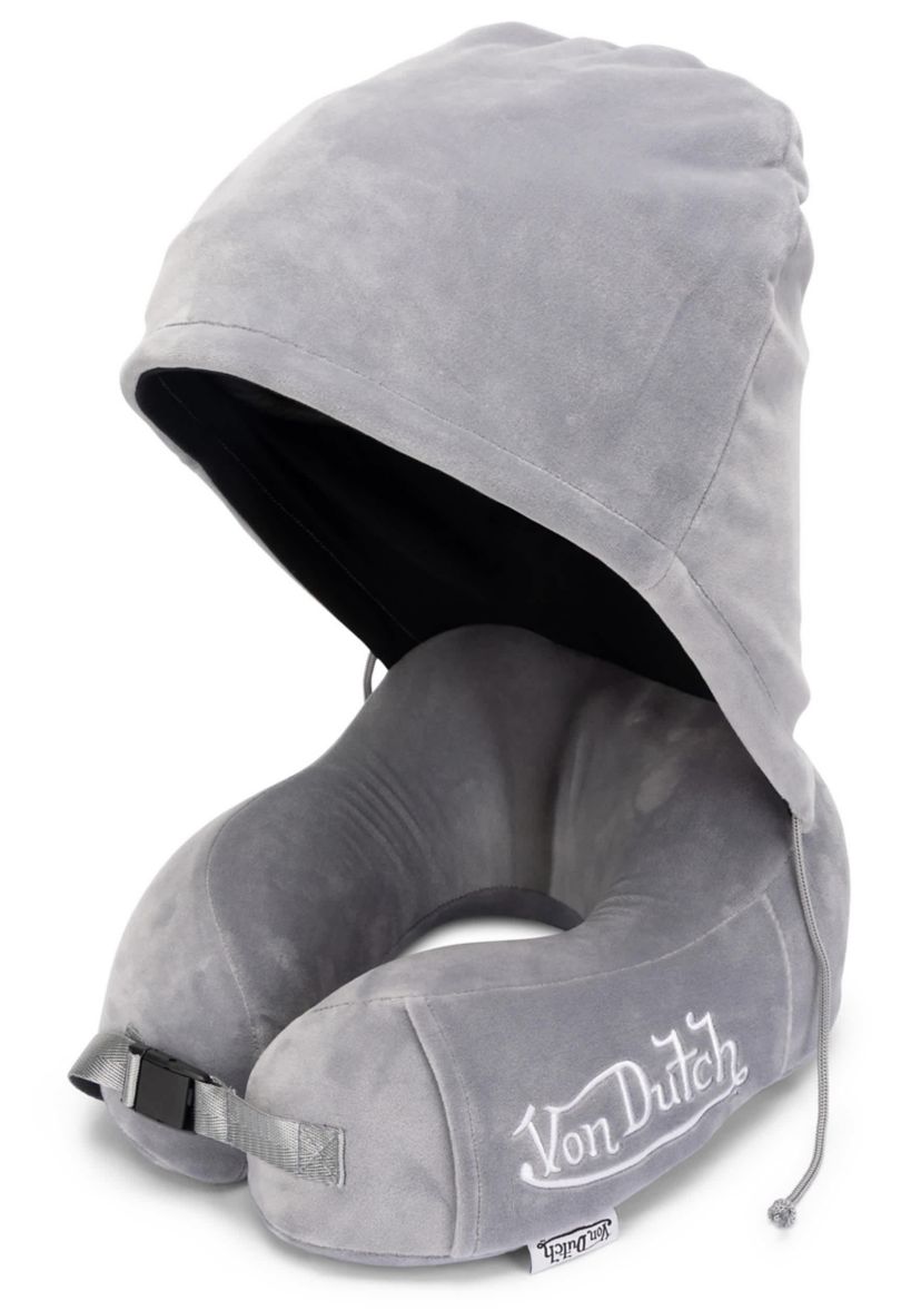 Von Dutch Von Dutch Eyeconic Hooded Ergonomic Memory Foam Travel