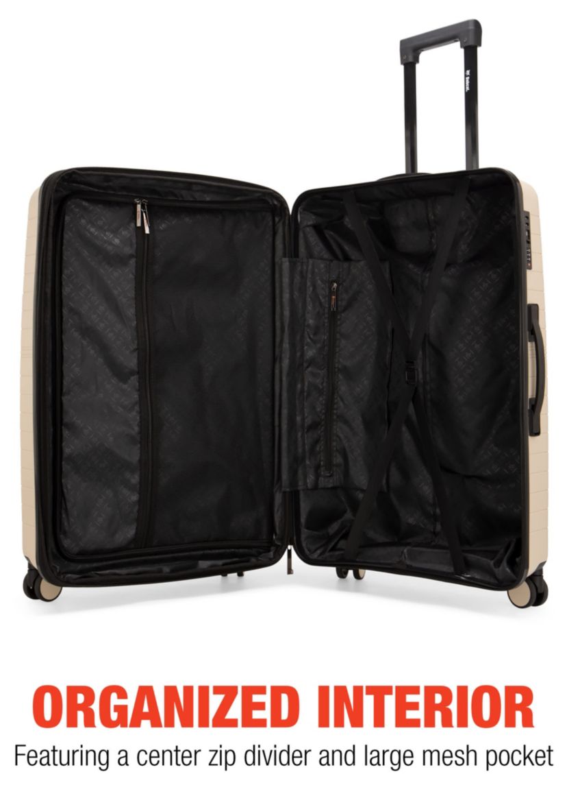 Bobcat® Excavator 3-Piece Expandable Hardside Spinner Luggage Set with TSA Lock