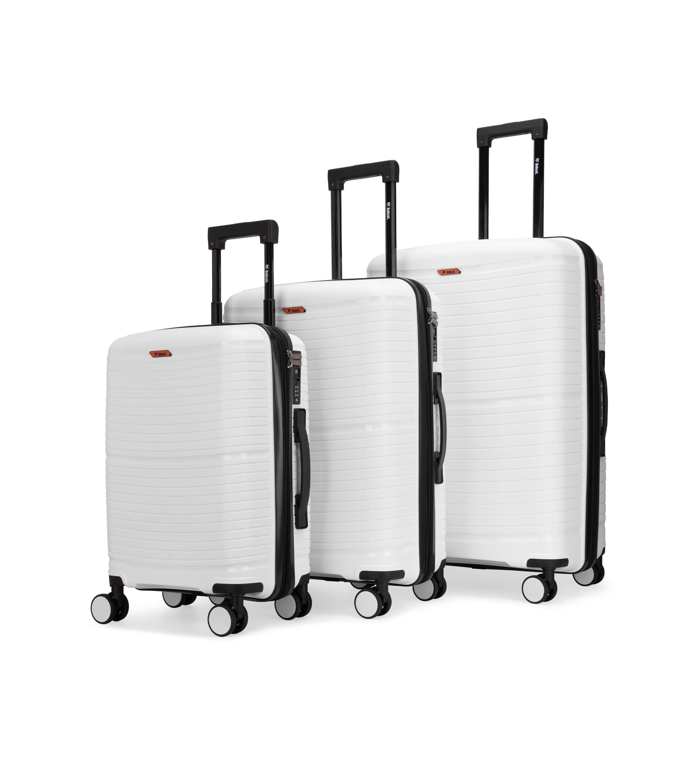 Bobcat® Trencher 3-Piece Expandable Hardside Spinner Luggage Set with TSA Lock
