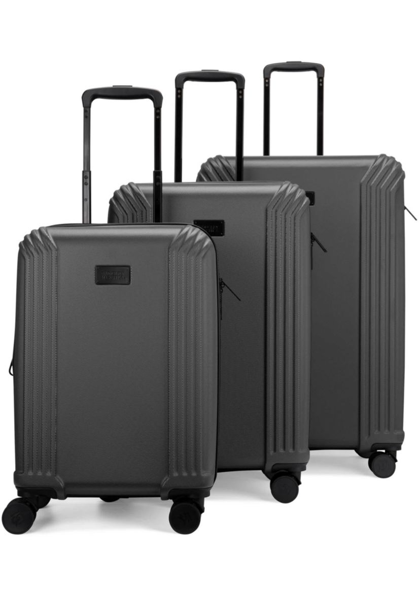 Evalyn 3 Piece Expandable Spinner Luggage Set